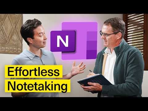 OneNote as a Second Brain: The Ultimate Microsoft Productivity Hub thumbnail