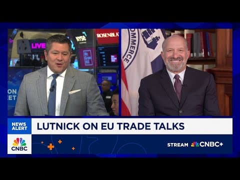 Watch CNBC's full interview with U.S. Commerce Secretary Howard Lutnick thumbnail