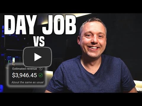 Day Job vs YouTube thumbnail