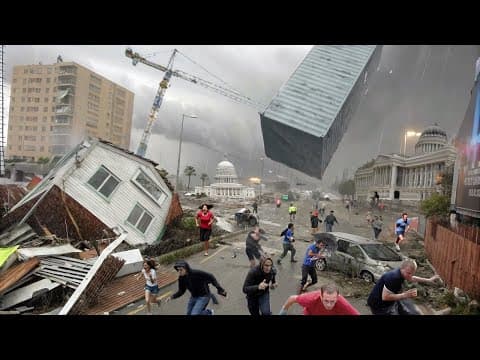 Chaos in Washington DC Today! Storm, Sudden Floods Destroys Homes, Cars in DC Area thumbnail