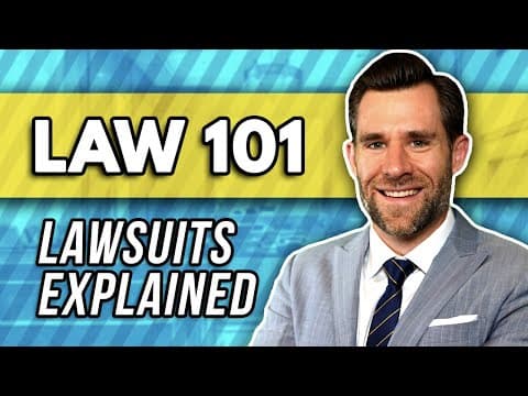 How Does a Civil Lawsuit Work Step by Step? thumbnail