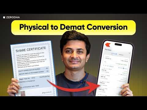 How to convert physical share certificates to demat | Complete guide thumbnail