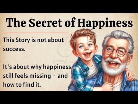 How to Be Happy in Every Situation || Graded Reader || Improve Your English Fluency ✅️ thumbnail