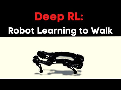 Robot Dog Learns to Walk - Bittle Reinforcement Learning p.3 thumbnail