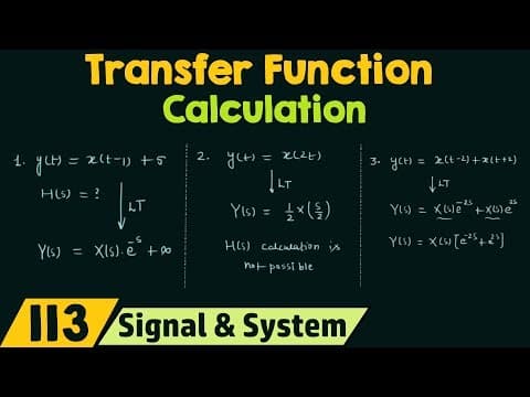 Transfer Function Calculation thumbnail