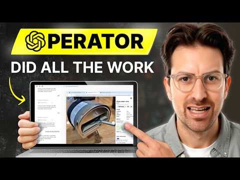 How to Automate E-Commerce with ChatGPT Operator thumbnail