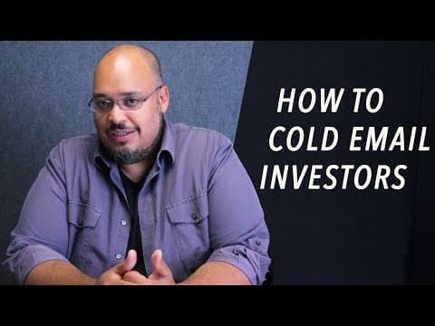 How to Cold Email Investors Effectively thumbnail
