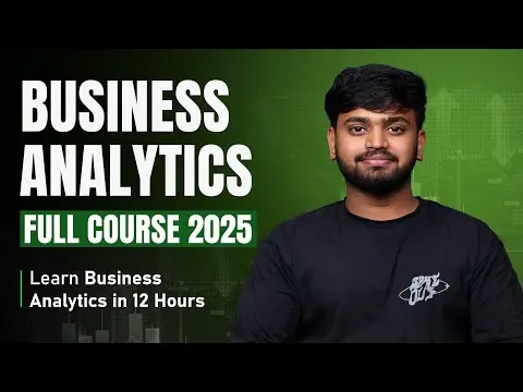 Business Analytics Course FREE | Business Analytics Full Course (2025) | Intellipaat thumbnail