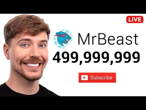 How Did MrBeast Approach 500 Million Subscribers? thumbnail