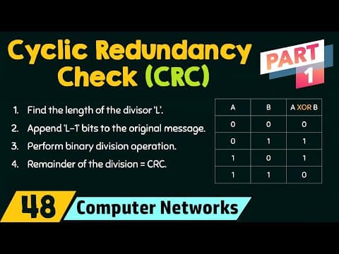 Cyclic Redundancy Check (CRC) - Part 1 thumbnail