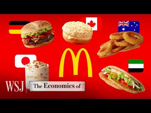 McSpaghetti? How McDonald’s Crafts Its Country-Exclusive Menus | WSJ The Economics Of thumbnail