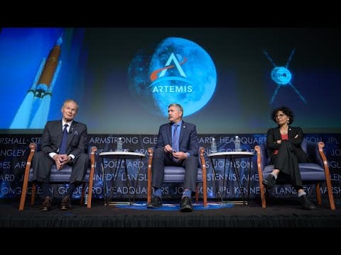 Artemis I Briefing with NASA Leadership thumbnail