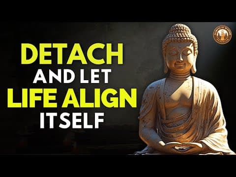 When You Stop Caring, Life Begin to Flow Naturally | Buddhist Wisdom thumbnail