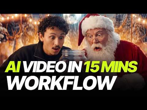 How Was a $1,000,000 Christmas Ad Made in One Night With Nano Banana Pro and Kling 2.6? thumbnail