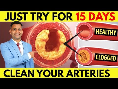1 Drink a Day to Open Blocked Arteries & Save Your Heart | Dr. Vivek Joshi thumbnail