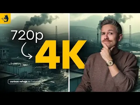 The Best AI Tools to Upscale Video Quality! thumbnail