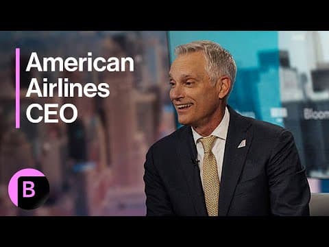 American Airlines Took 'Substantial' Hit From US Government Shutdown, CEO Says thumbnail