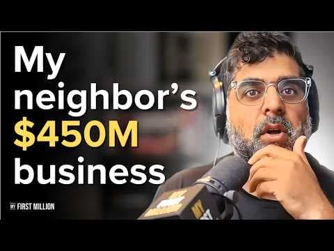 Just found out my neighbor’s business sold for $450M thumbnail