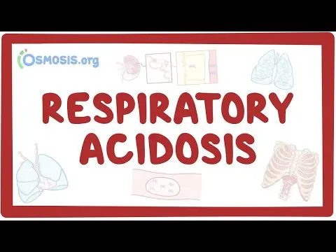 Respiratory acidosis - causes, symptoms, diagnosis, treatment, pathology thumbnail