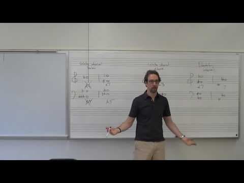 Dr. B Music Theory Lesson 4 (Writing Intervals, Scale Review) thumbnail