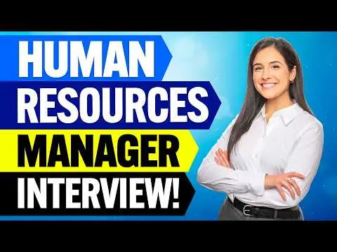HUMAN RESOURCES (HR) MANAGER INTERVIEW QUESTIONS & ANSWERS! (How to PASS an HR MANAGER INTERVIEW!) thumbnail