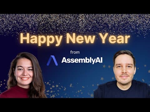 AssemblyAI's 2022 in Review thumbnail