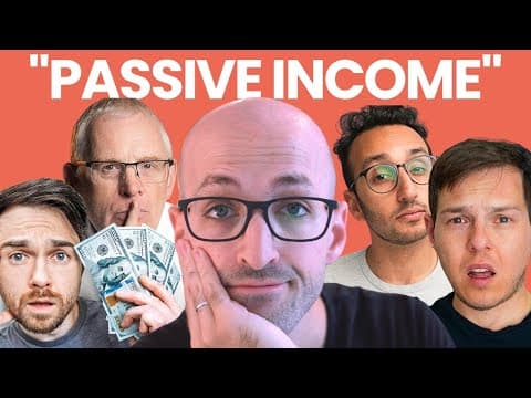 The Truth About Passive Income thumbnail