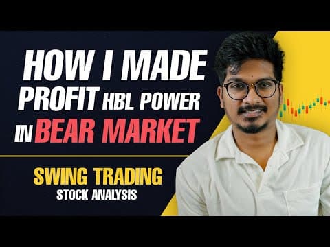 My Swing Trade in HBL Power | Cash Market Trading thumbnail