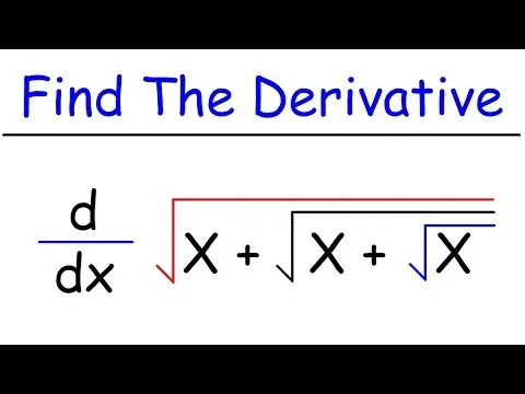 Find The Derivative Using The Chain Rule thumbnail