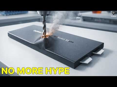 World's FIRST Solid State Battery in Production? Donut Lab Leak the Truth Inside! thumbnail
