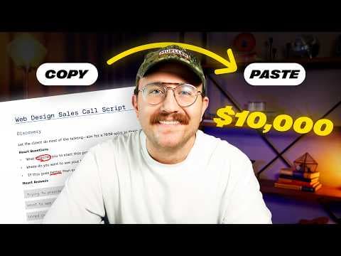 I Used THIS Script and Closed a $10k Web Design Project thumbnail