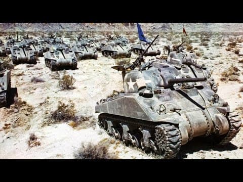 German Troops Never Knew American Sherman Tanks Had The World’s Most Advanced Radios thumbnail