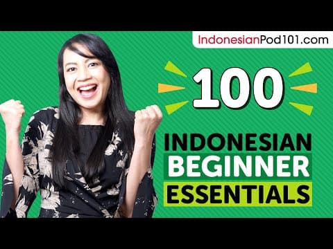 Cara Belajar Bahasa Indonesia untuk Pemula thumbnail
