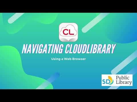 Navigating cloudLibrary Tutorial - Database Spotlight with San Diego Public Library thumbnail