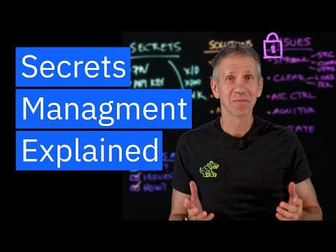Secrets Management: Secure Credentials & Avoid Data Leaks thumbnail