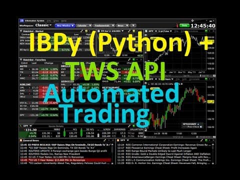 How to Use IBPy with Interactive Brokers for Trading thumbnail