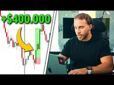 How I Made $400,000 Day Trading in 13 minutes (Copy me) thumbnail