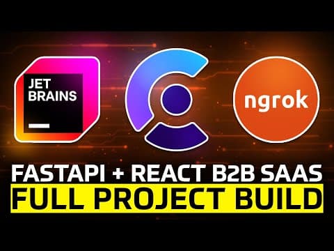 How to build a B2B SaaS with FastAPI and React thumbnail