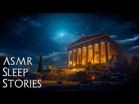 ASMR Greek Mythology: 14 stories to fall asleep (Odyssey, Troy, Orpheus, Pandora, Heracles...) thumbnail