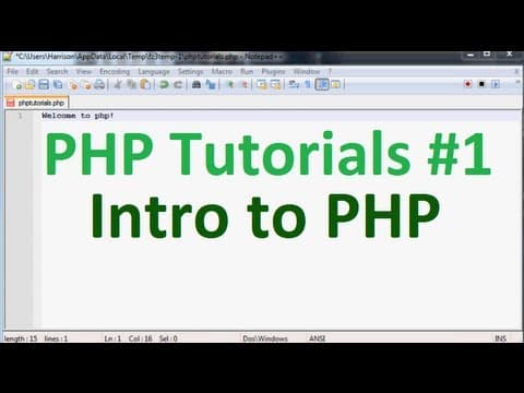 What Is PHP and How Do You Start Learning It? thumbnail