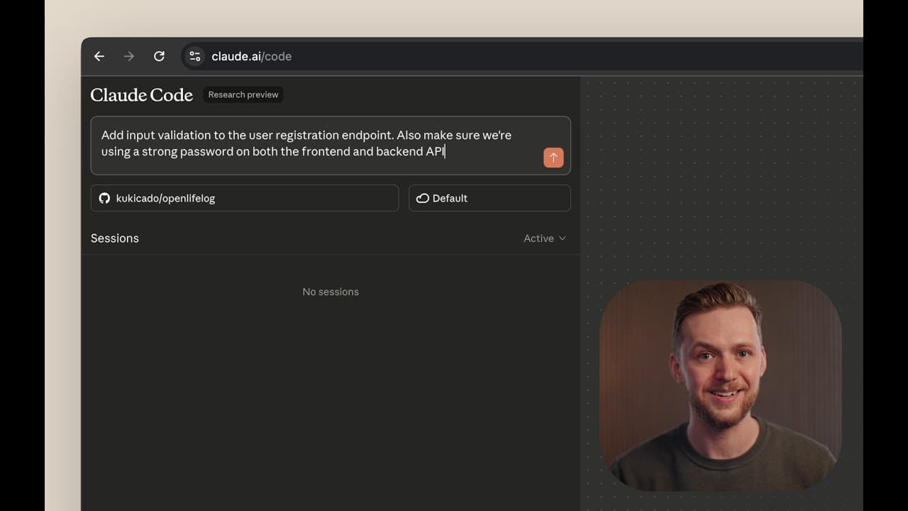 YouTube video player