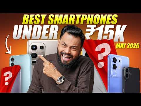 Top 5 Best 5G Smartphones Under ₹15000 ⚡ May 2025 thumbnail