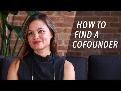 How to Find a Cofounder - Kat Manalac thumbnail