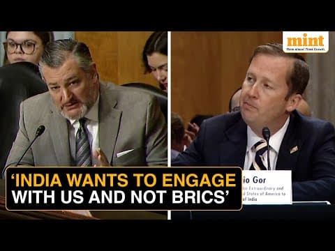 'Trump’s CRYSTAL CLEAR On India’s Russian Oil Purchase’, Says India’s Ambassador Nominee Sergio Gor thumbnail