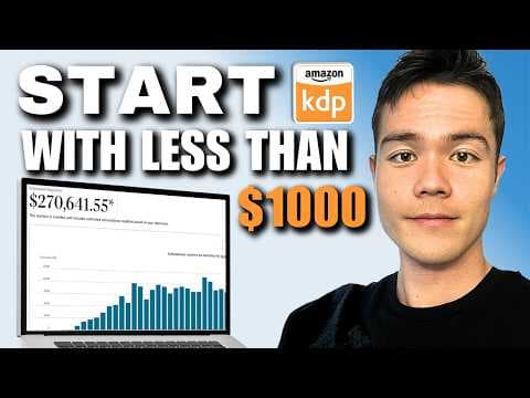 How to Start Amazon KDP on a Small Budget (Step-By-Step) thumbnail