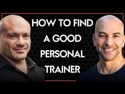 How to find a good personal trainer | Mike Israetel and Peter Attia thumbnail