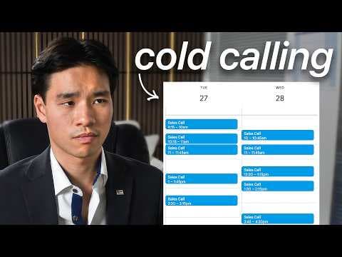 watch me book 10 sales calls in 10 hours thumbnail