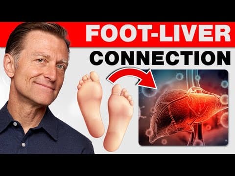 How Your Feet Are Warning You About Your Liver Problems - Dr. Berg Explains thumbnail