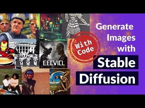 Stable Diffusion Tutorial: How to generate your own images from text thumbnail