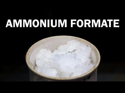 Making Ammonium Formate thumbnail
